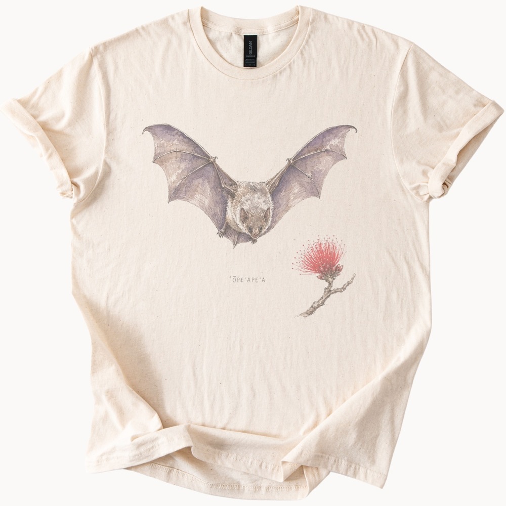 Anatomical Bat Art Boho Tee Nature Inspired